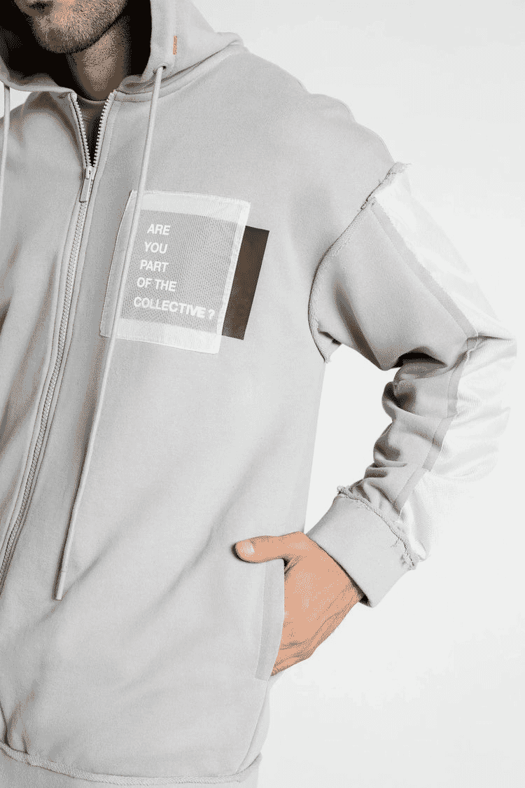 TRIBE OF 6 BOBBY POCKET ZIP UP