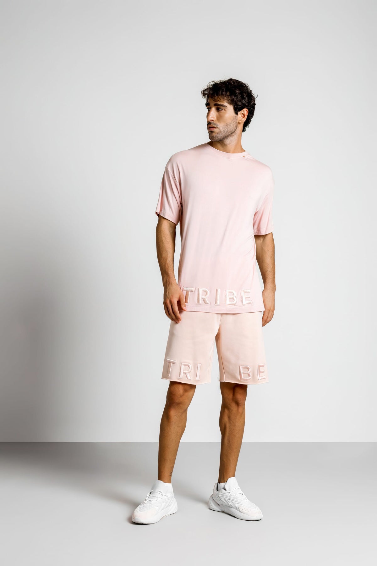 TRIBE OF 6 BJORN EMBROIDERED SHORTS