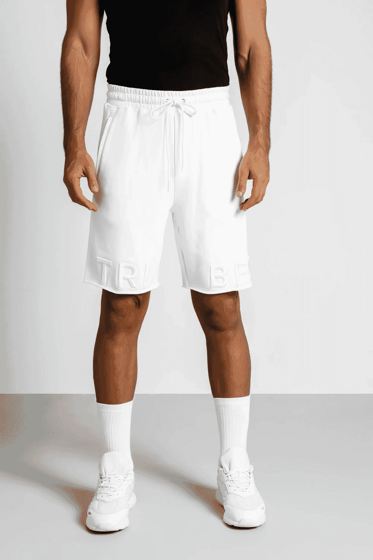 TRIBE OF 6 BJORN EMBROIDED SHORT