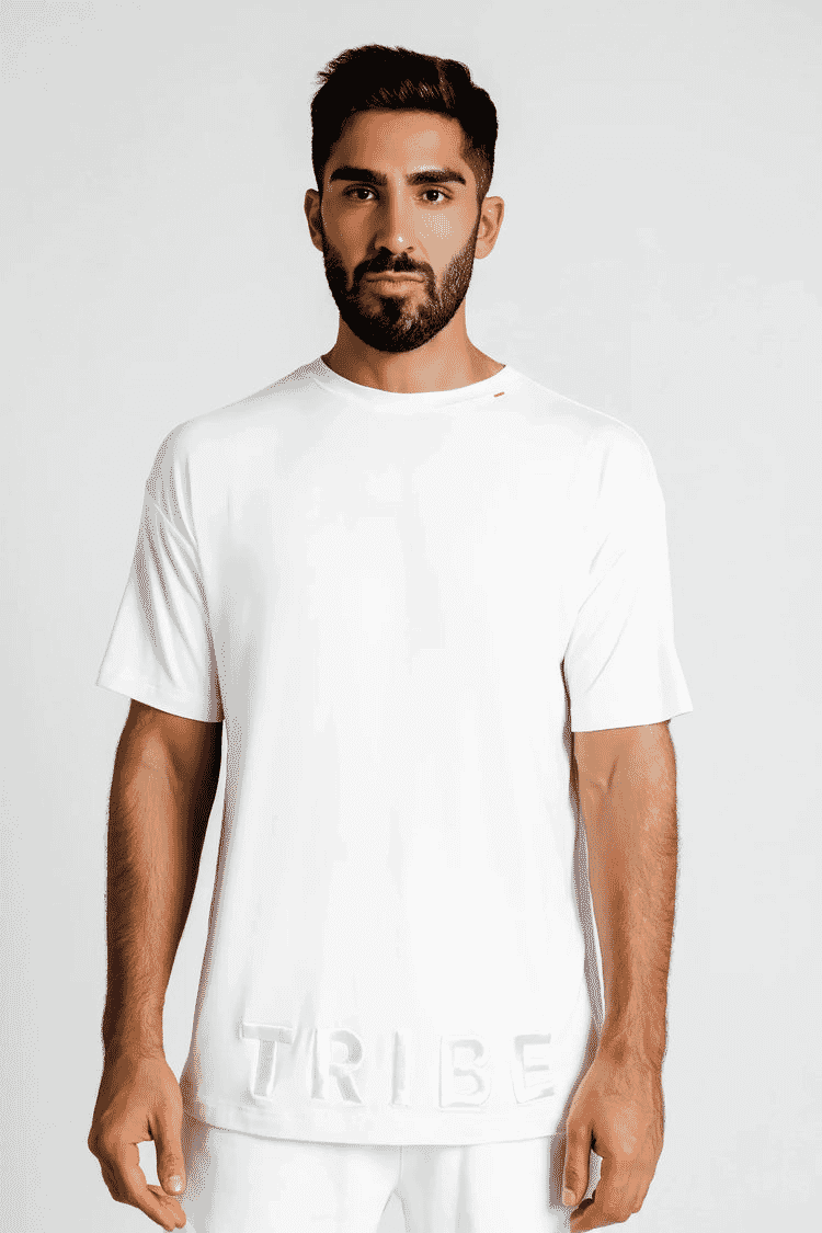 TRIBE OF 6 BEAR EMBROIDED TEE