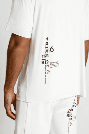 TRIBE OF 6 BOSTON BACK GRAPHIC TEE