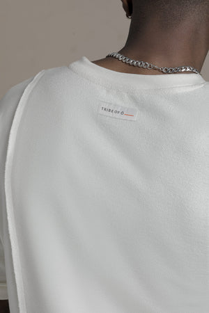TRIBE OF 6 DEXTER RAW EDGE TEE