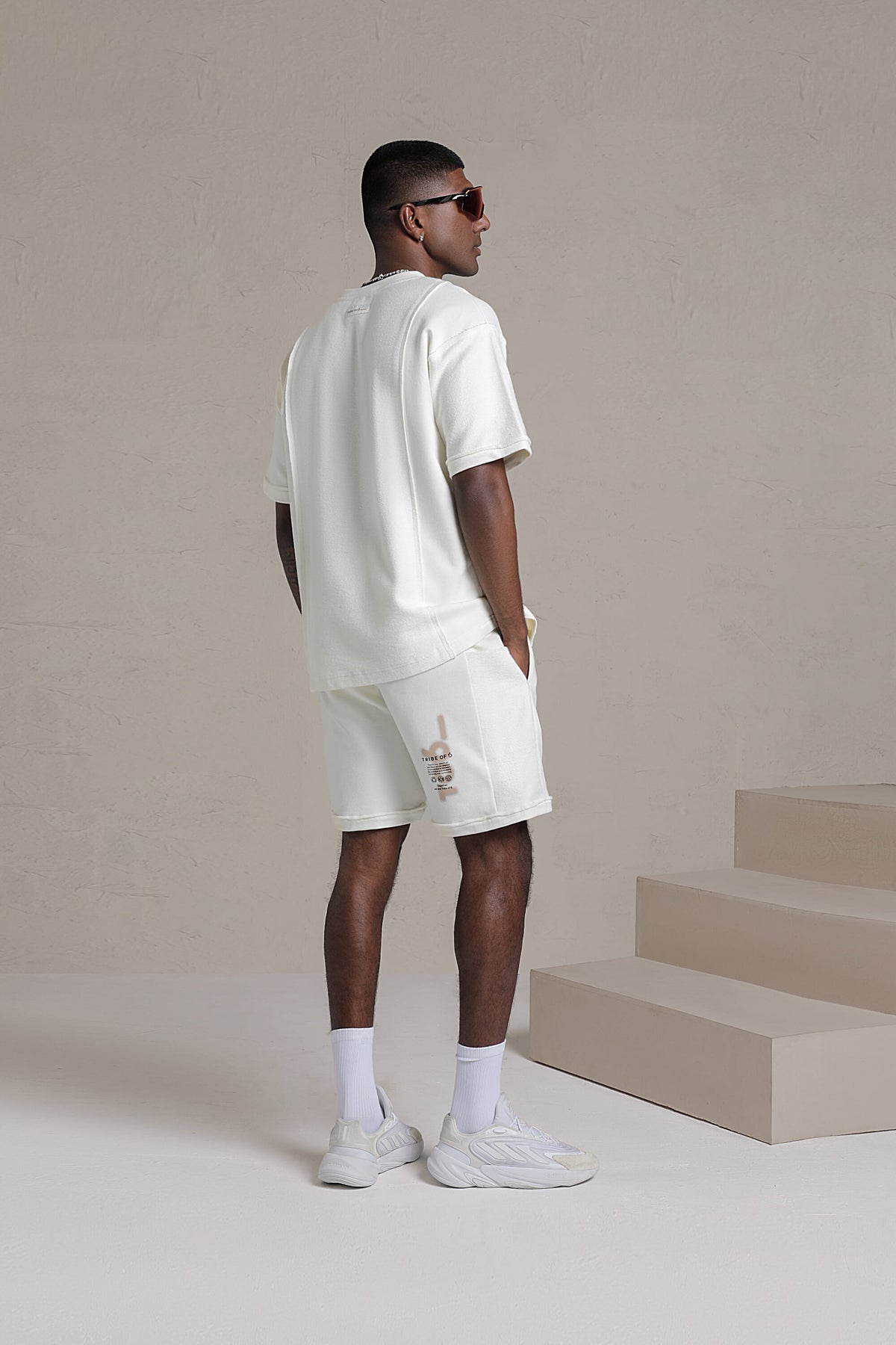 TRIBE OF 6 DEXTER RAW EDGE TEE