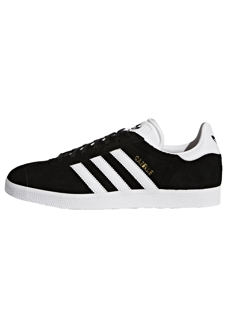 ADIDAS GAZELLE             CBLACK/WHITE/GOLDMT