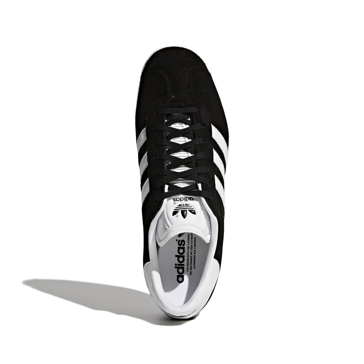 ADIDAS GAZELLE             CBLACK/WHITE/GOLDMT