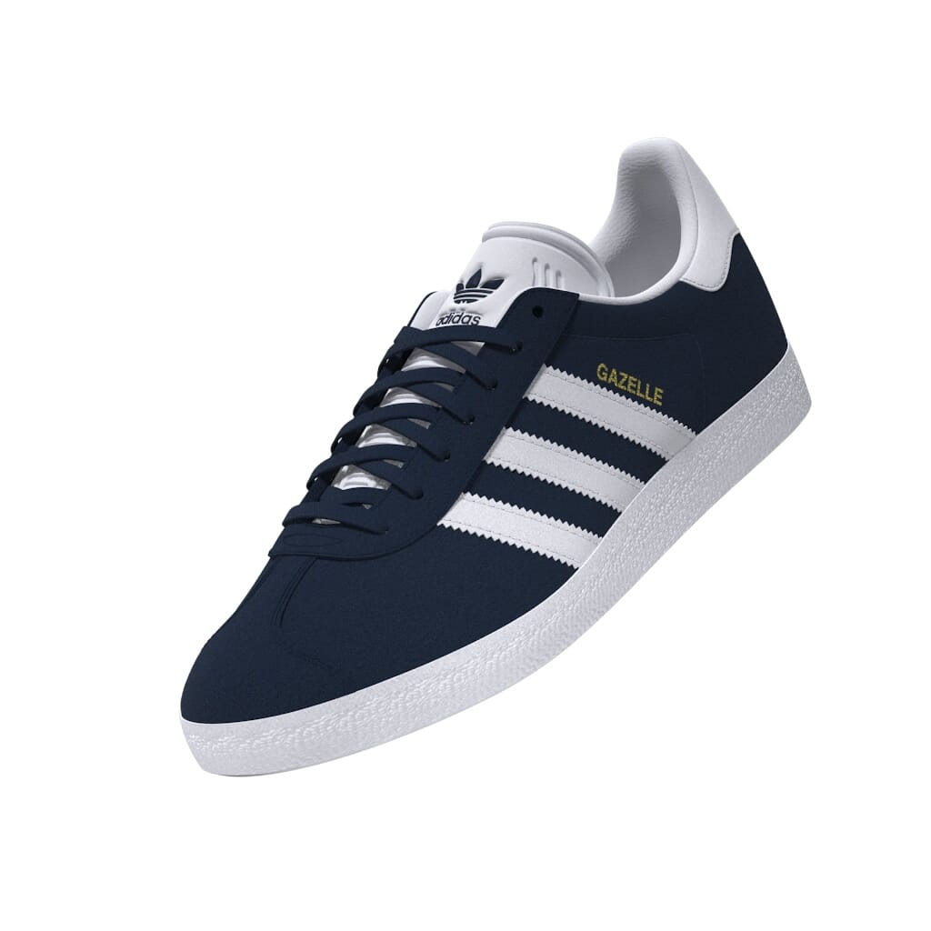 ADIDAS GAZELLE             CONAVY/WHITE/GOLDMT