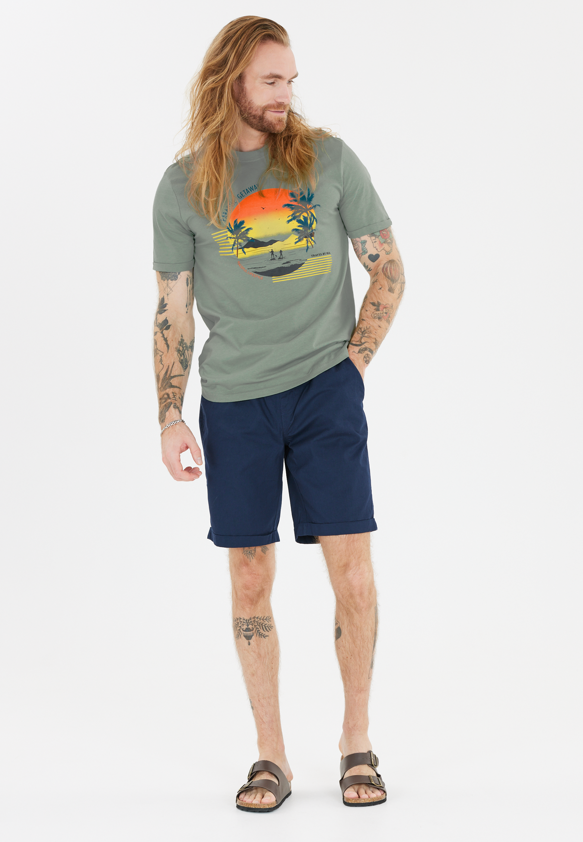 CRUZ FLAIR M SS T-SHIRT