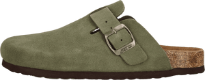 CRUZ CORWIN LEATHER CORK CLOG