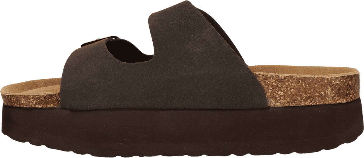 CRUZ Gaze W Leather Chunky Cork Sandal