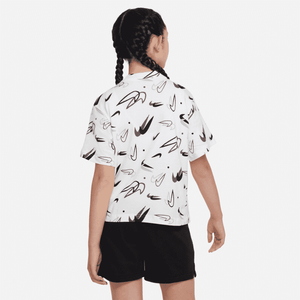 NIKE G NK NSW TEE BOXY SWOOSHFETTI