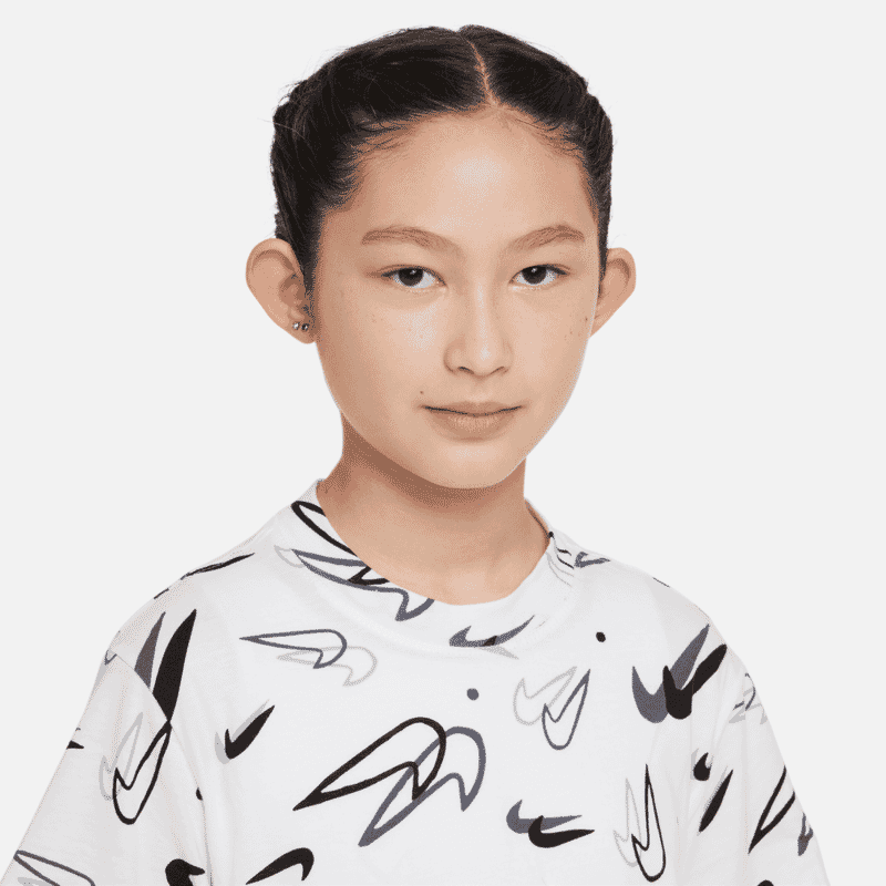 NIKE G NK NSW TEE BOXY SWOOSHFETTI