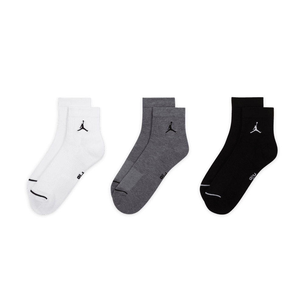 NIKE U J EVERYDAY CUSH POLY ANKLE 3PR -