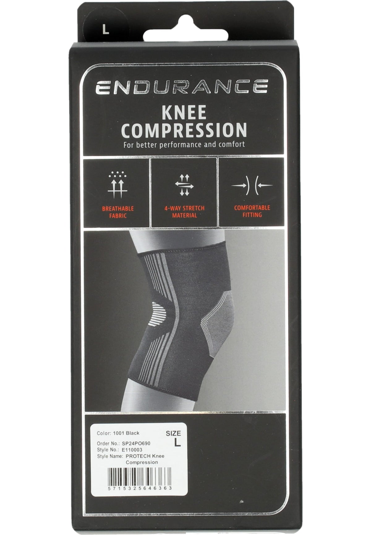 ENDURANCE PROTECH KNEE COMPRESSION