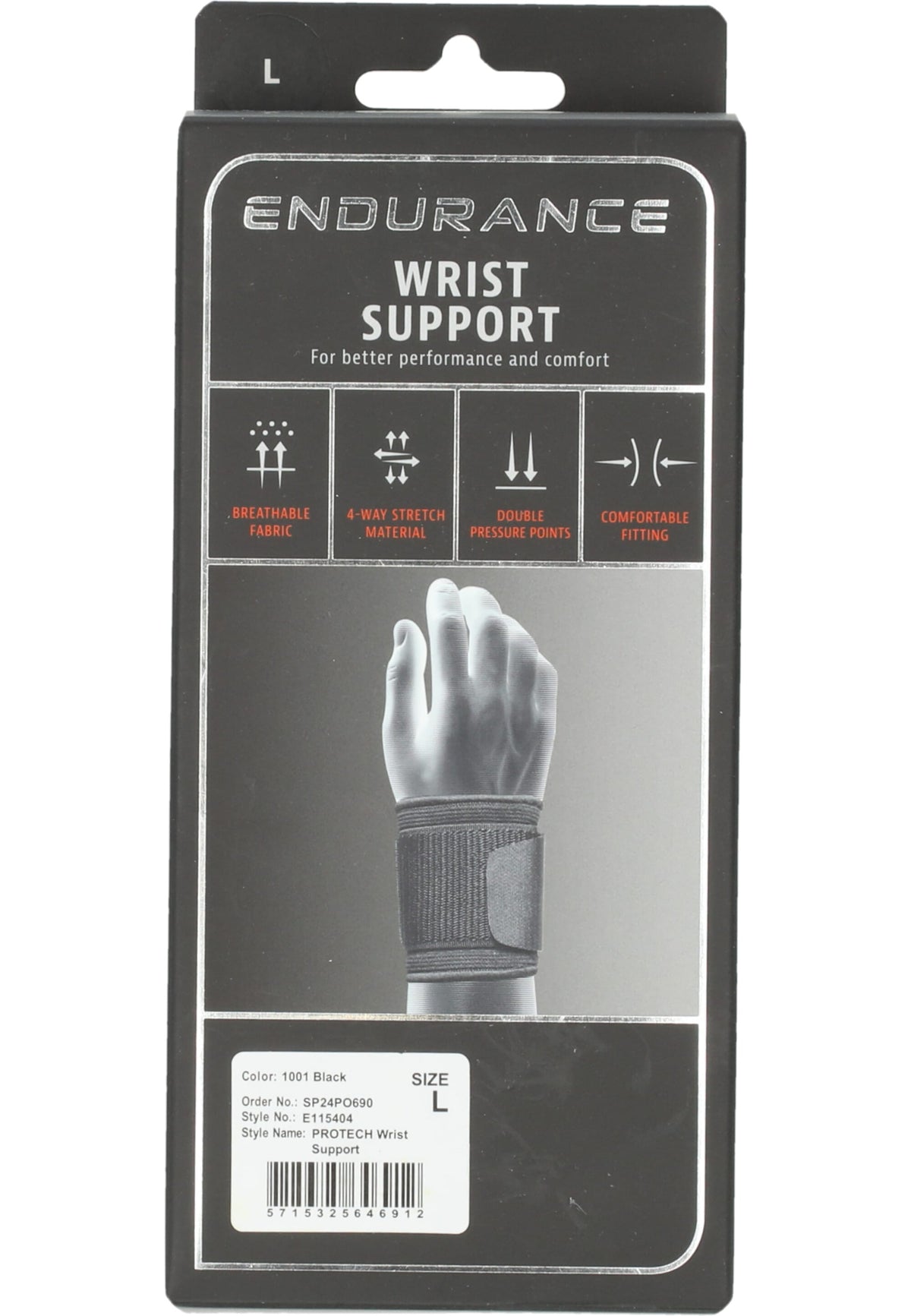 ENDURANCE PROTECH WRIST SUPPORT