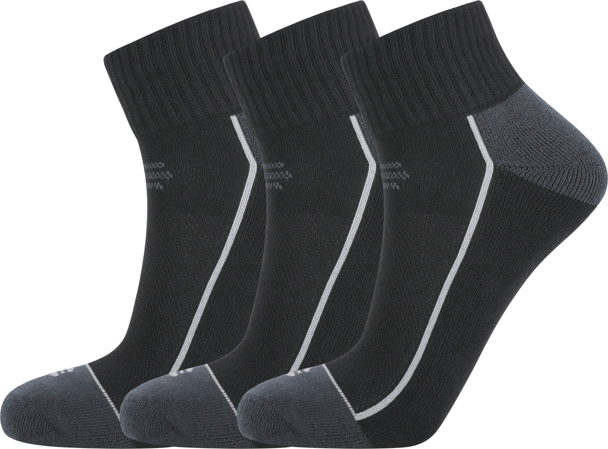ENDURANCE AVERY QUARTER SOCKS 3-PACK