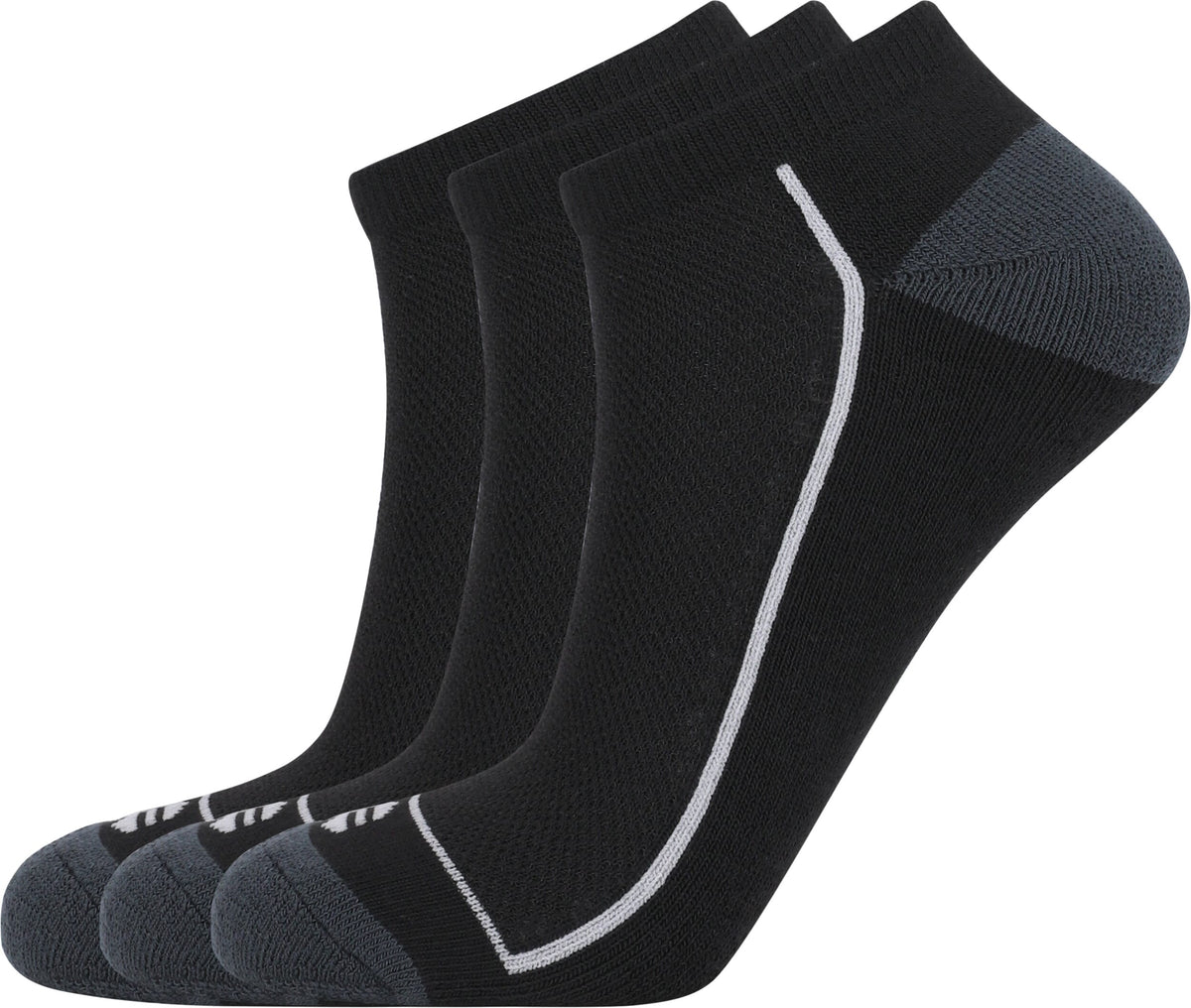 ENDURANCE BORON LOW CUT SOCKS 3-PACK