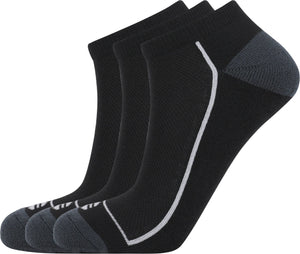 ENDURANCE BORON LOW CUT SOCKS 3-PACK