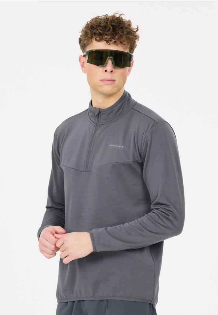 ENDURANCE LEDGER M WAFFLE MELANGE MIDLAYER