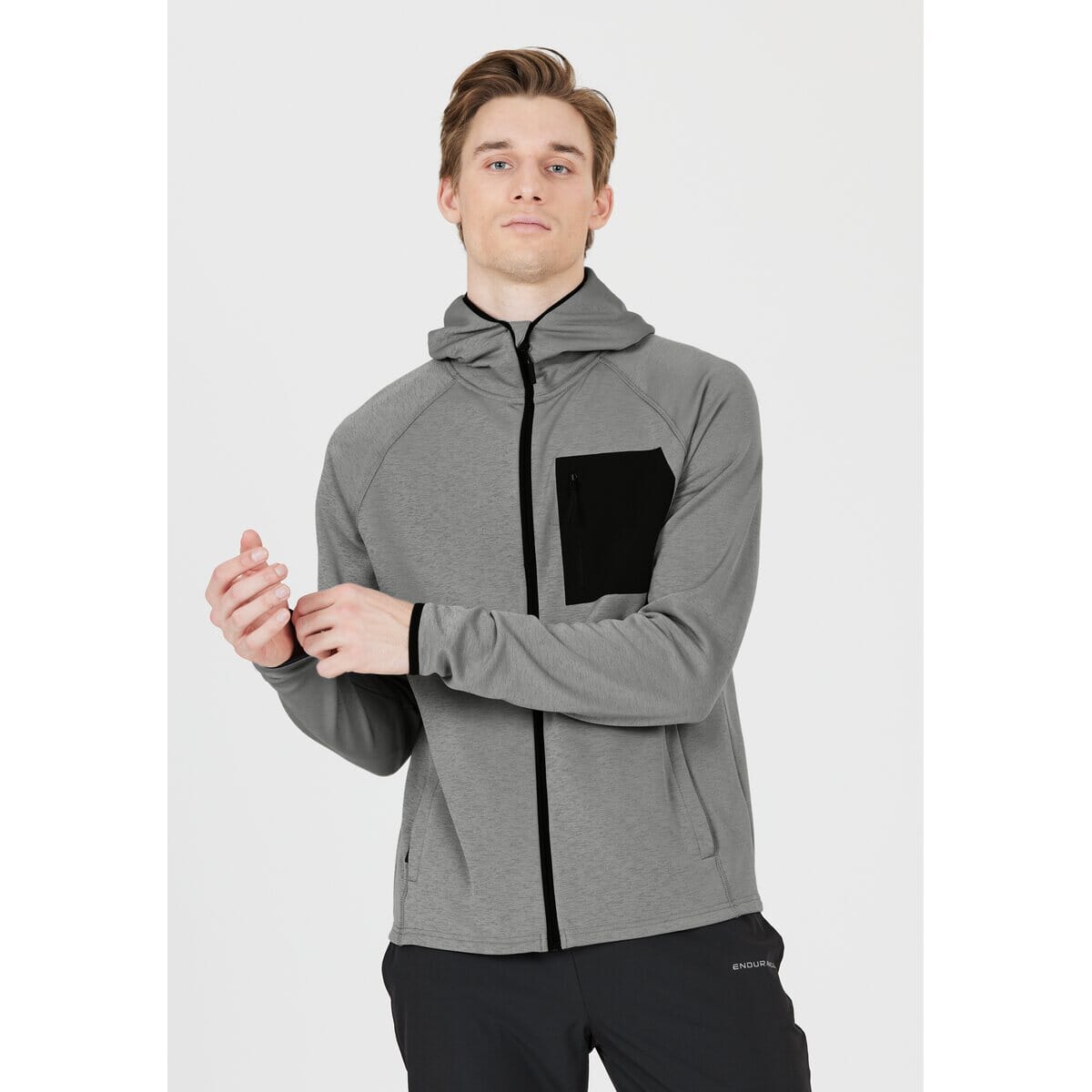 ENDURANCE DEERTO M FULL ZIP HOODY