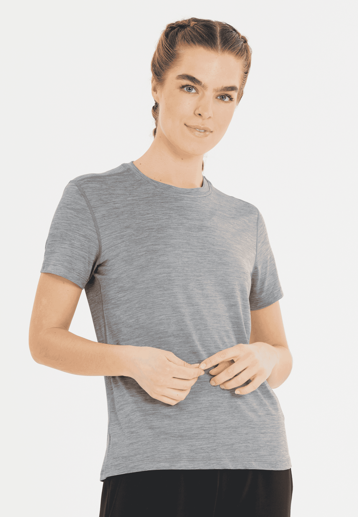 ENDURANCE ALVALY W MELANGE S/S TEE