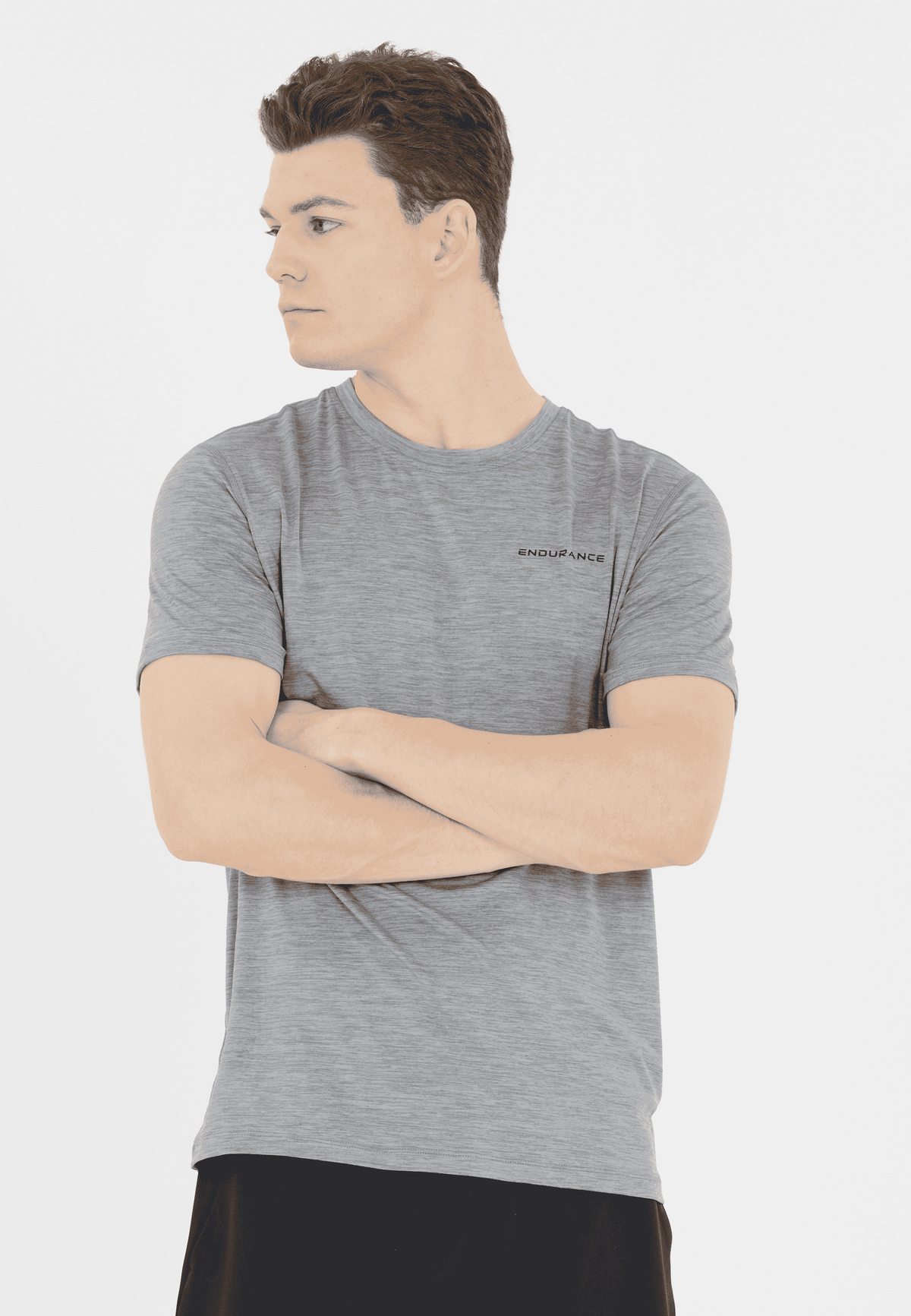 ENDURANCE ABDON M MELANGE S/S TEE
