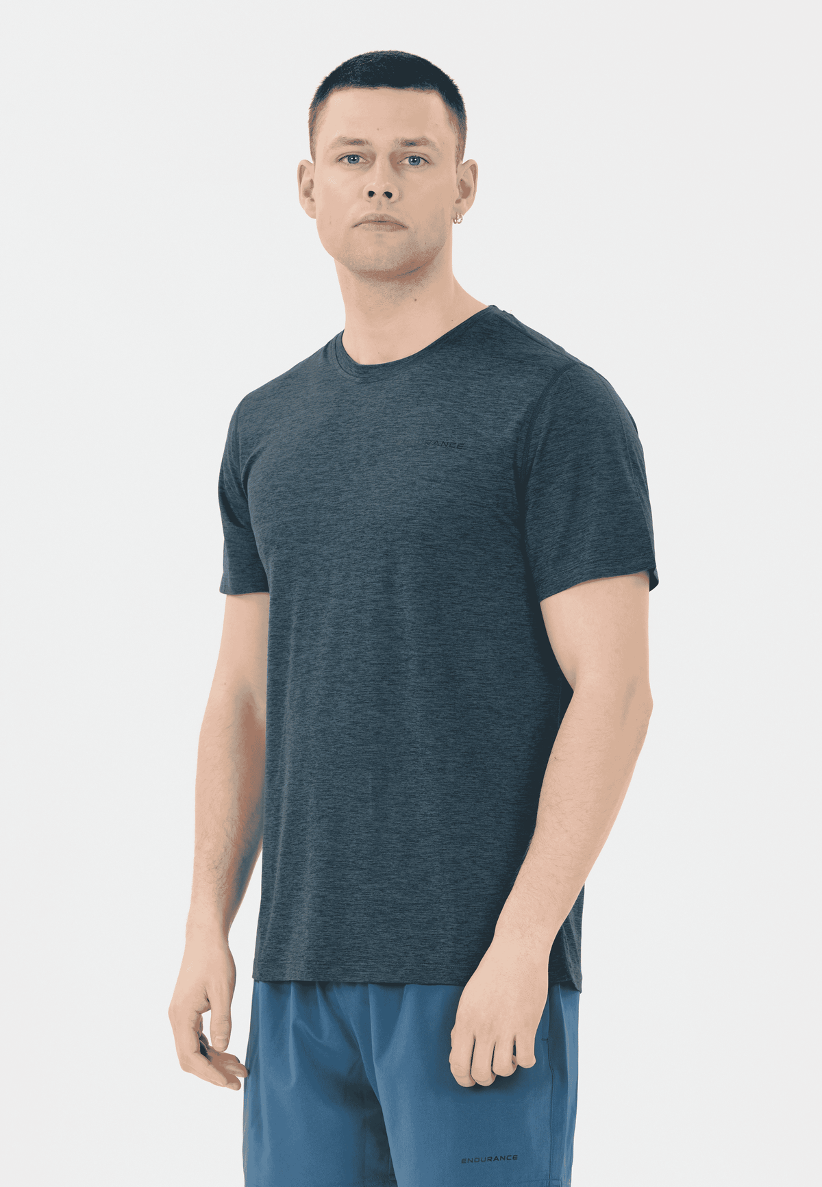 ENDURANCE ABDON M MELANGE S/S TEE