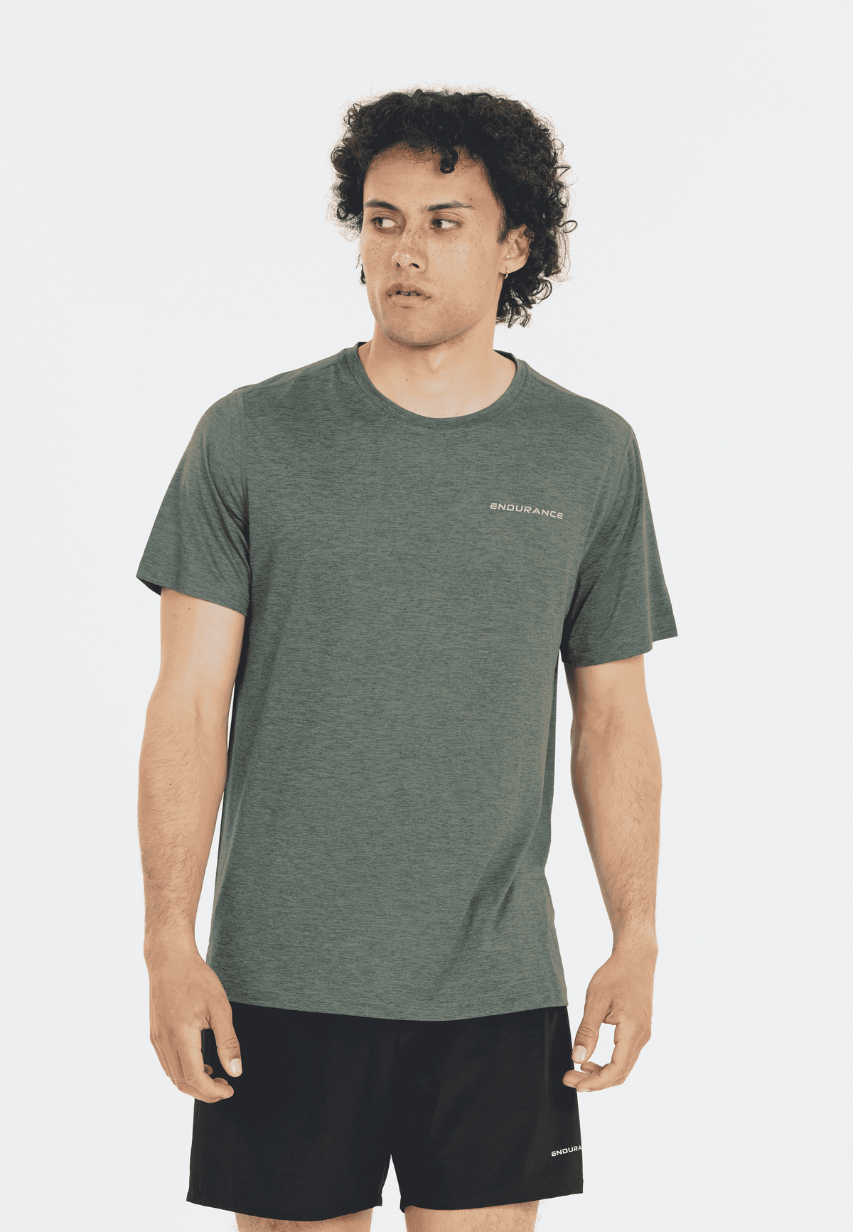ENDURANCE ABDON M MELANGE S/S TEE