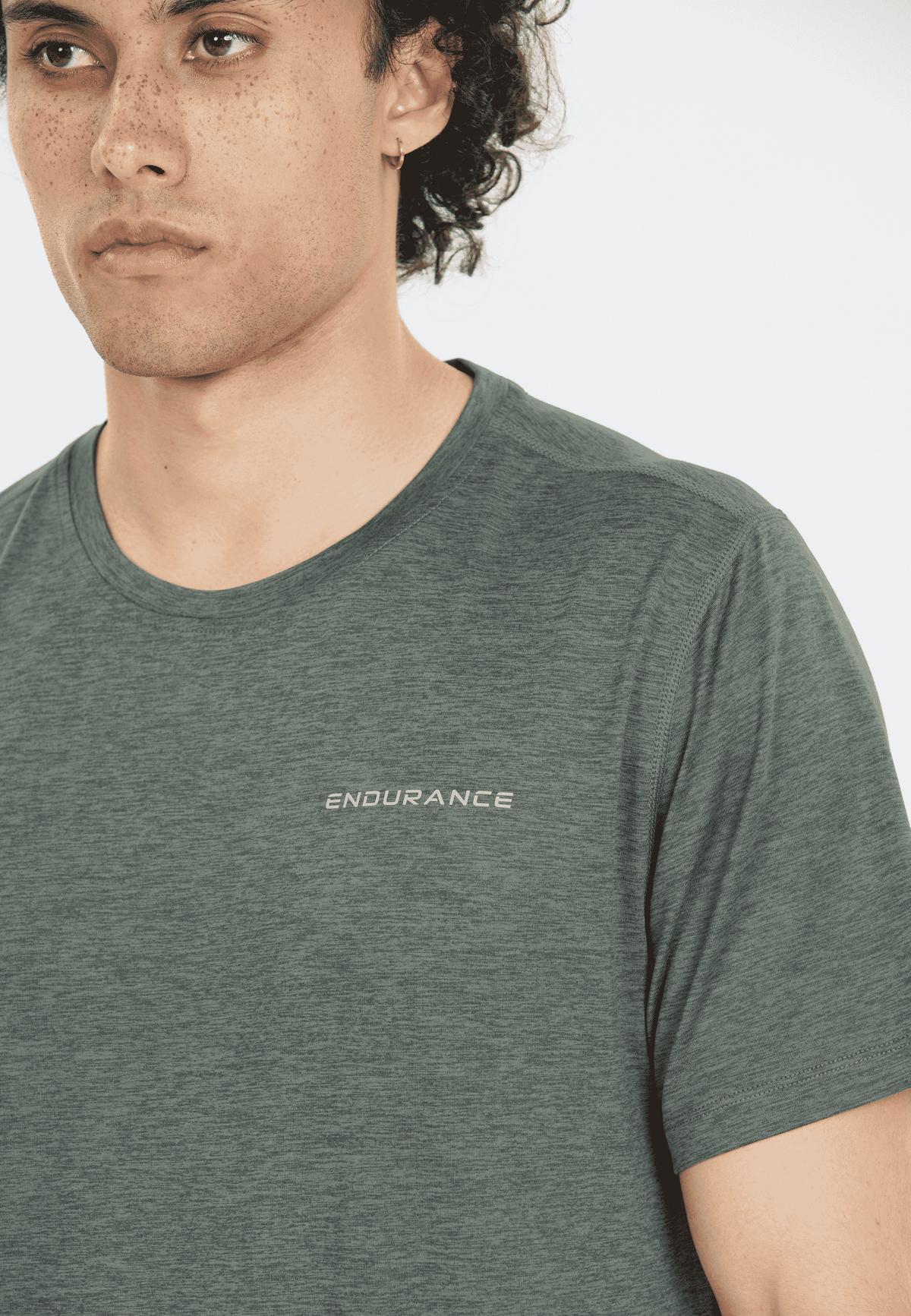 ENDURANCE ABDON M MELANGE S/S TEE