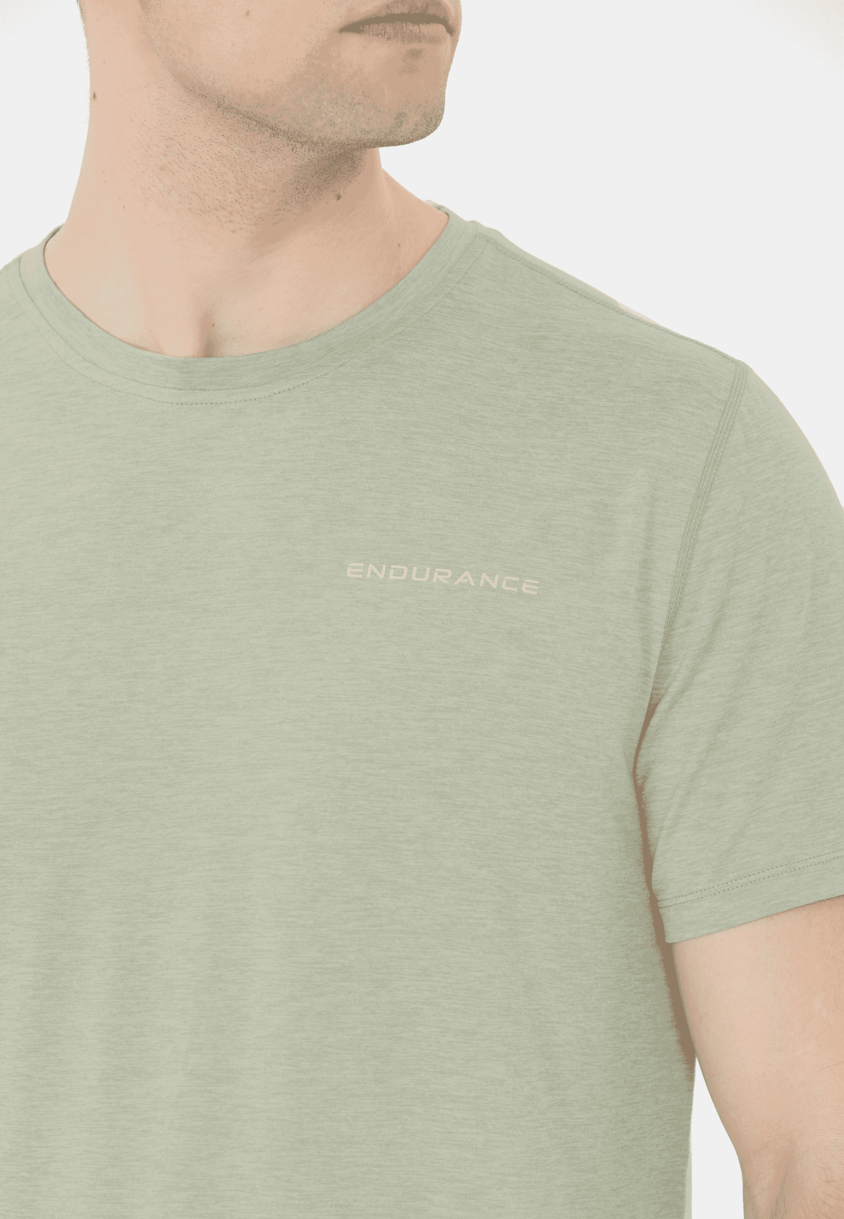 ENDURANCE ABDON M MELANGE S/S TEE