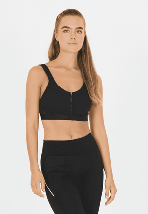 ENDURANCE Crystale W Zip Sports Bra