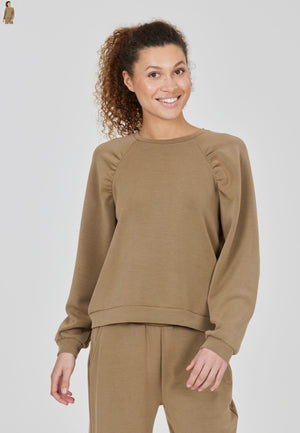 ATHLECIA JILLNANA W BALLOON SLEEVE SWEAT