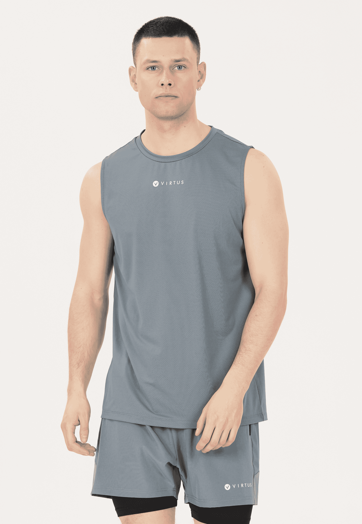 VIRTUS ROGER V2 M HYPERSTRETCH SLEEVELESS TEE