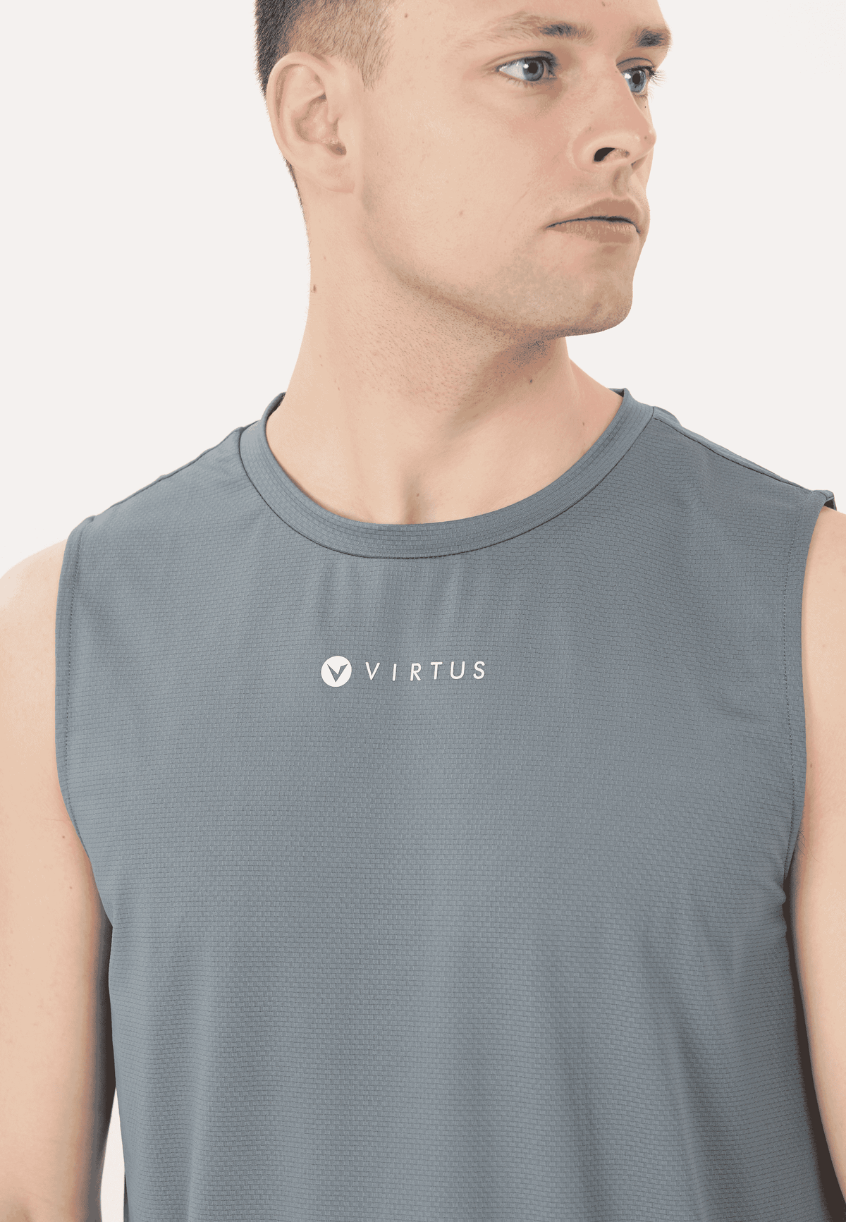 VIRTUS ROGER V2 M HYPERSTRETCH SLEEVELESS TEE