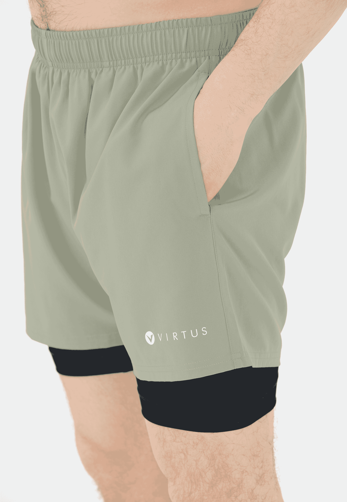 VIRTUS ZAYNE M 2-IN-1 SHORTS