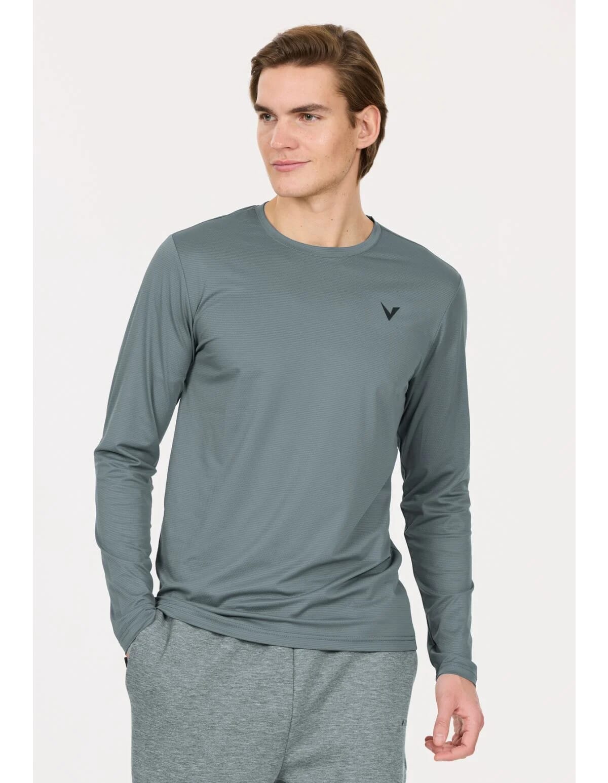 VIRTUS ROGER V3 M HYPERSTRETCH LS TEE