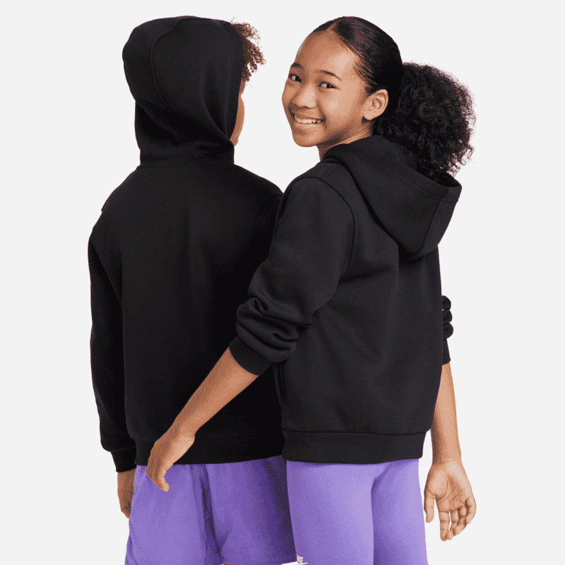 NIKE K NSW CLUB FLC HD FZ LS LBR