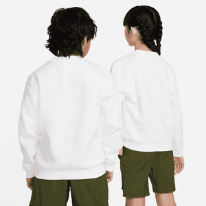 NIKE K NSW CLUB FLC CREW LS LBR