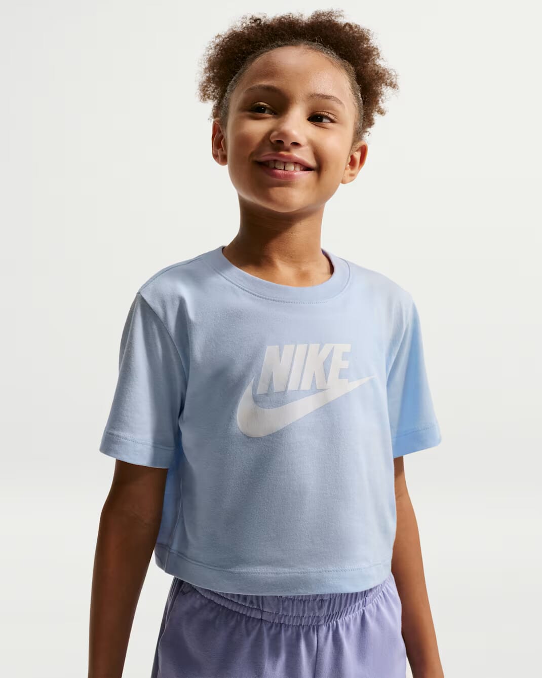 NIKE G NSW TEE CROP FUTURA HBR