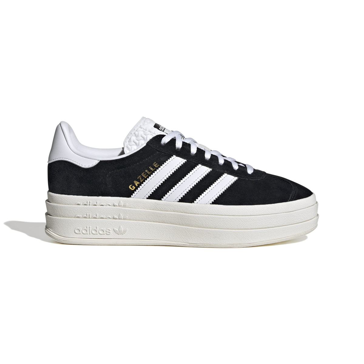 ADIDAS GAZELLE BOLD W      CBLACK/FTWWHT/CWHITE