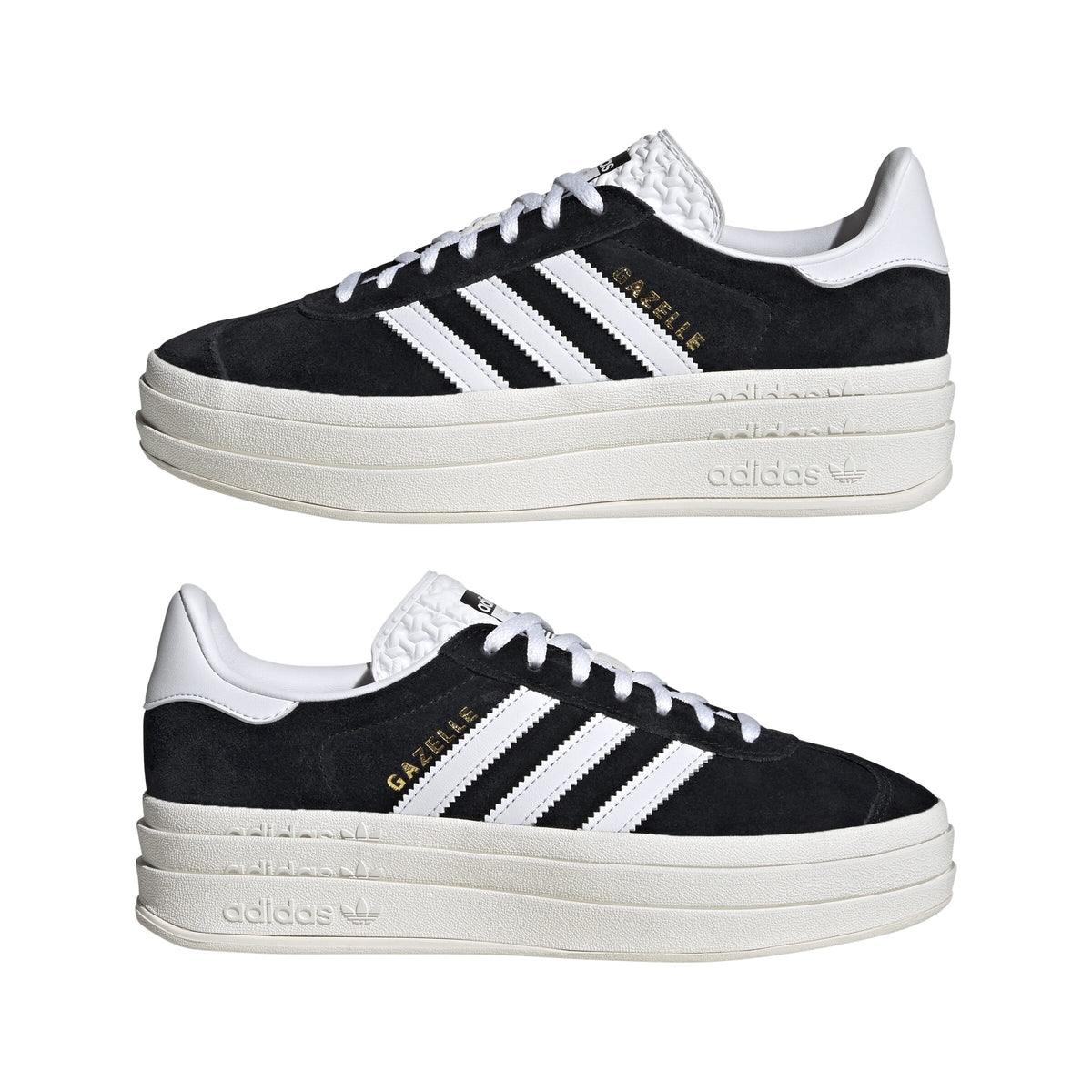 ADIDAS GAZELLE BOLD W      CBLACK/FTWWHT/CWHITE