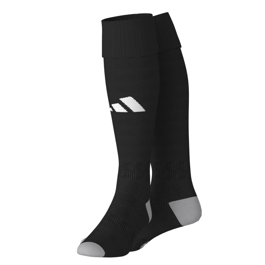 ADIDAS MILANO 23 SOCK      BLACK/WHITE