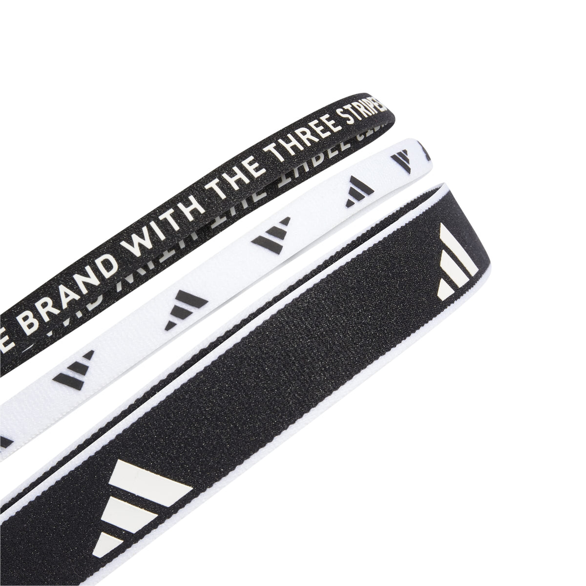 ADIDAS 3PP HEADBAN NEW     BLACK/WHITE