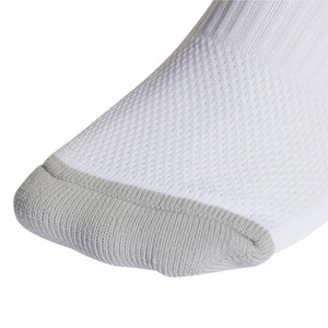 ADIDAS MILANO 23 SOCK      WHITE/BLACK