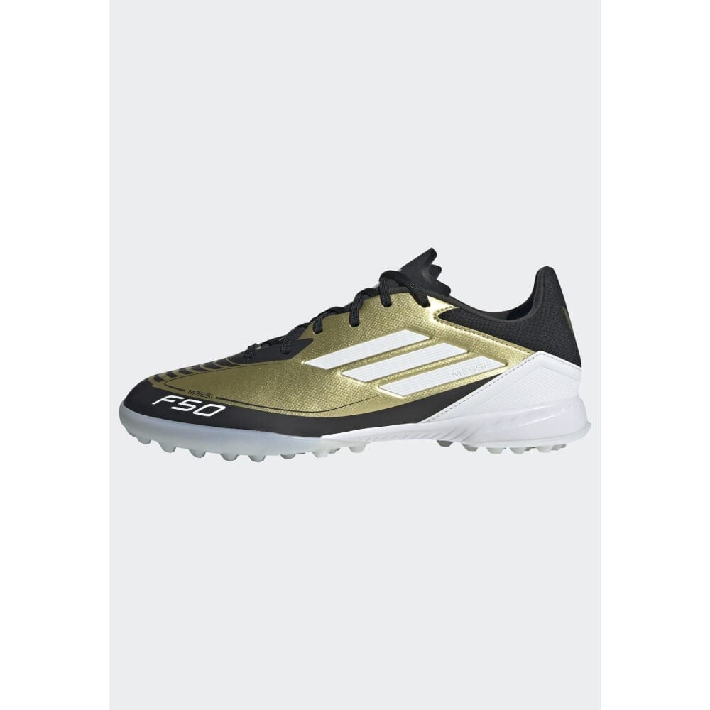 ADIDAS F50 LEAGUE TF MESSI GOLDMT/FTWWHT/CBLACK