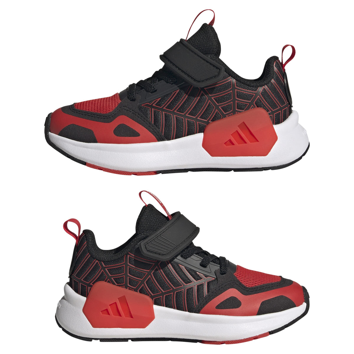 ADIDAS SPIDER RUNNER AC K  CBLACK/RED/FTWWHT