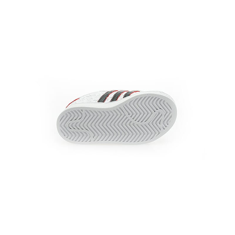 ADIDAS SUPERSTAR II CF I FTWWHT/CBLACK/RED