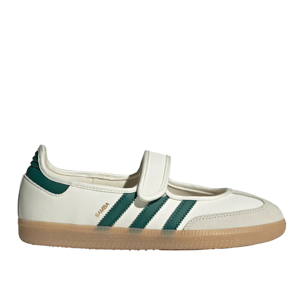 ADIDAS SAMBA JANE W OWHITE/CGREEN/GOLDMT
