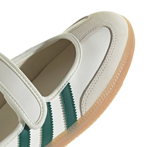 ADIDAS SAMBA JANE W OWHITE/CGREEN/GOLDMT