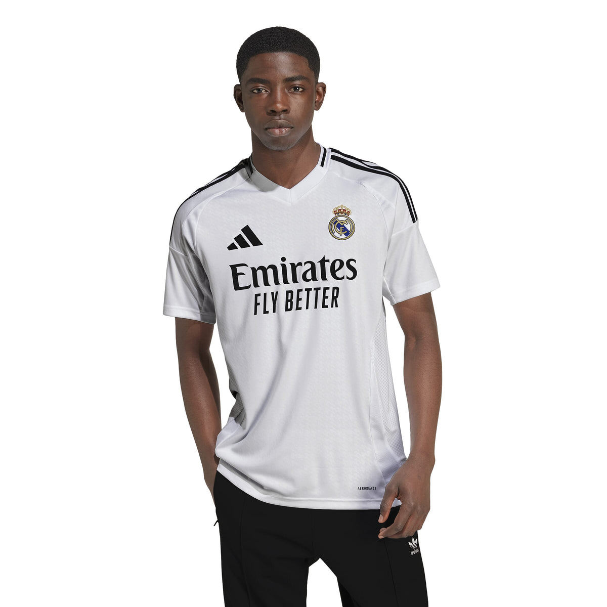 ADIDAS REAL H JSY          WHITE
