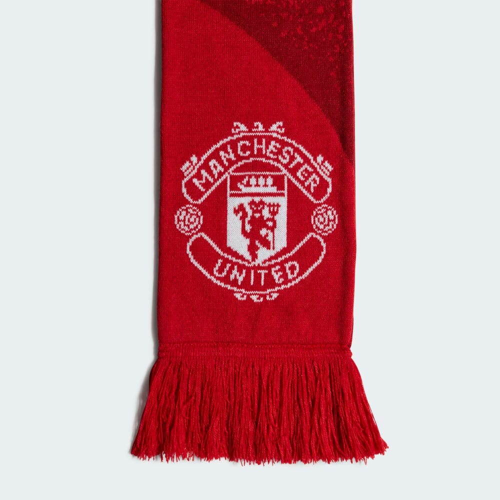 ADIDAS MUFC SCARF MUFRED/TECOBU/WHITE